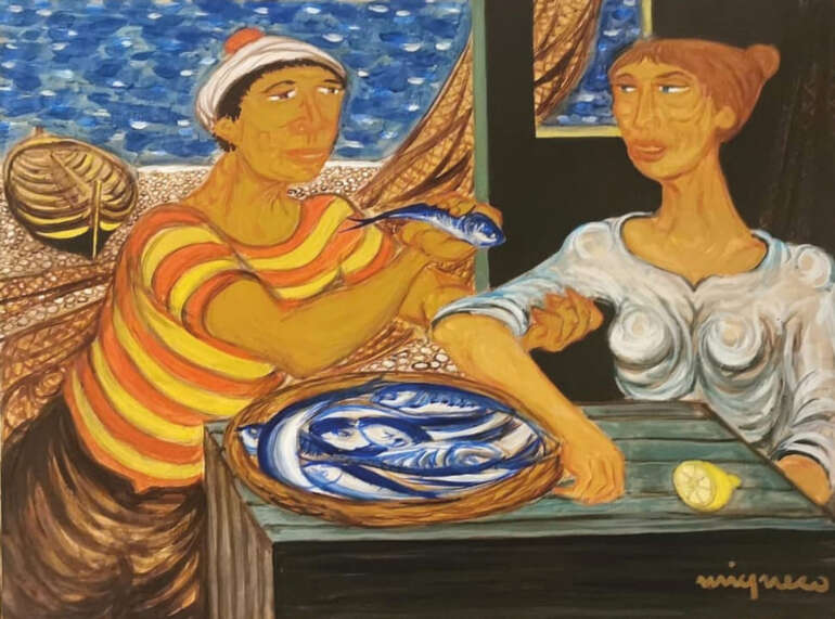 Giuseppe Migneco - Pescatori